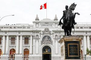 Fachada del Congreso de la República