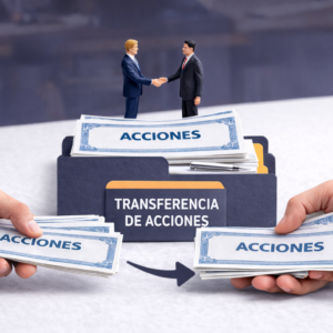 Acta de Transferencia de acciones S.A.C.