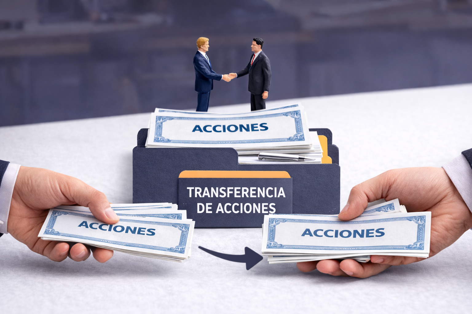 Acta de Transferencia de acciones S.A.C.